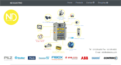 Desktop Screenshot of ndelectric.co.th